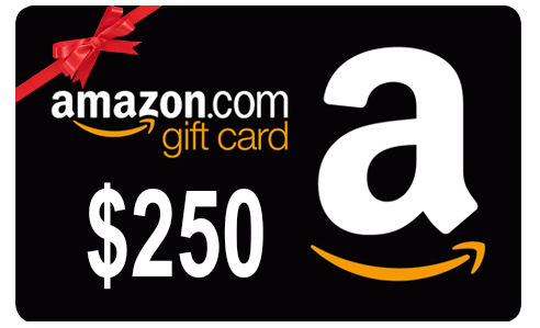 Receive $250 in Amazon Gift Cards