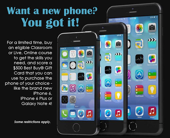 Want a new phone? You got it!