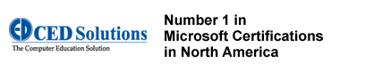 CED Solutions - Number 1 in Microsoft Certifications in North America