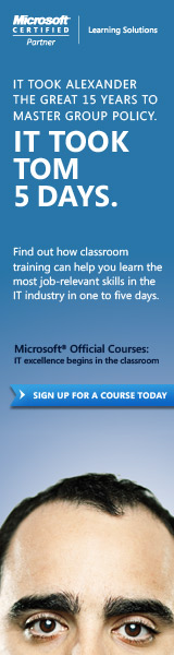 Sign up for your Microsoft Offical Training