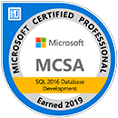 Microsoft MCSA SQL 2016 Certification